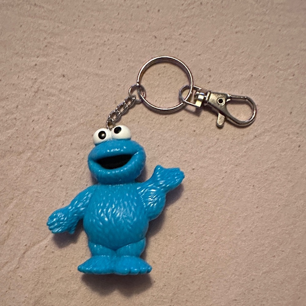 Sesame Street- Cookie Monster Character Keychain